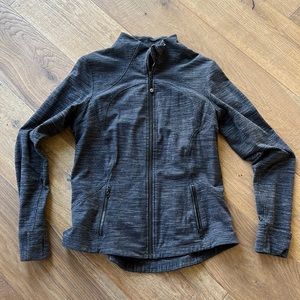 Lululemon Define jacket, gray/charcoal color. Size 10, great condition!!!